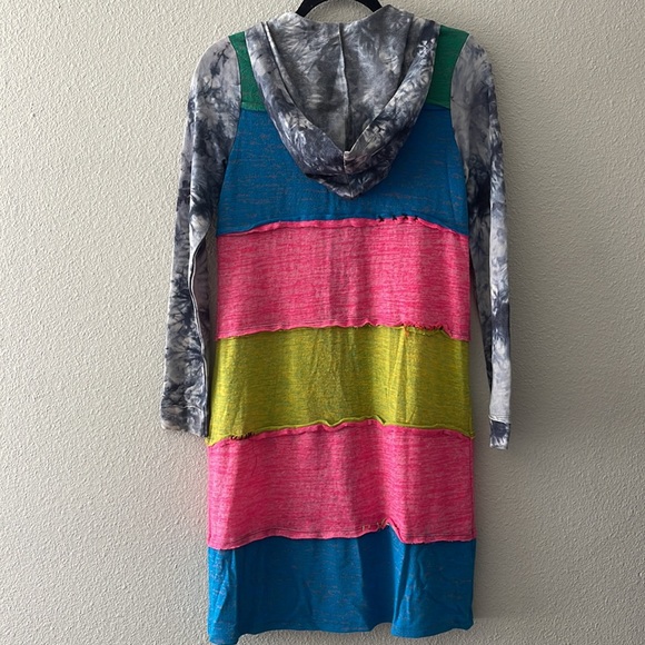 Hannah Banana Multi-Colored Long Cardigan - Picture 5 of 6